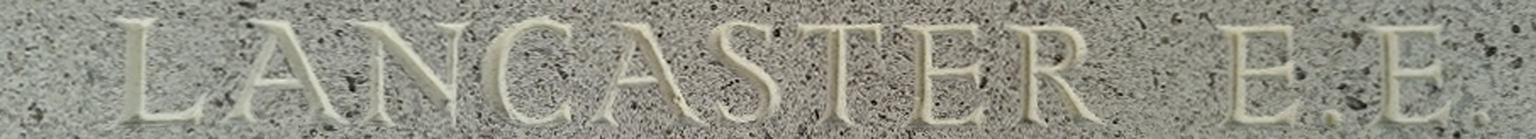 F/Sgt Eric Edward Lancaster<br/><br /><br />missing April 7tth, 1943<br /><br /><br />No Known Grave<br /><br /><br />Commemorated: Runnymede Memorial, Surrey, England<br /><br /><br />Panel 193